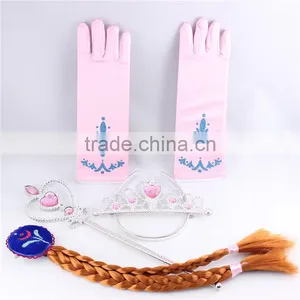 Tiaras and Crowns Set With Glove and Wig thumbnail-4