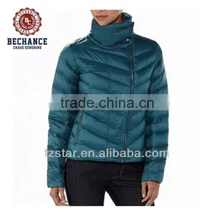 Women Winter Warm Shiny Ultralight Down Jacket Wholesale Clothing NA209 thumbnail-1