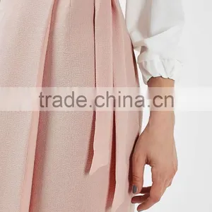 Fashion Women Wrap Tie Midi Skirt thumbnail-6