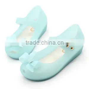 Princess Mini Melissa Shoes, Melissa Shoes With Bow, Melissa Jelly Shoes thumbnail-1