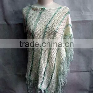 Ponch,knitted Poncho,poncho Towel thumbnail-1