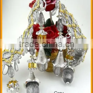 Factory Store High Quality Classic Glass Beaded Fringe thumbnail-2