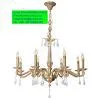 European Lamp With Crystal,European Style Pendant Lamp,european Copper Chandelier thumbnail-1