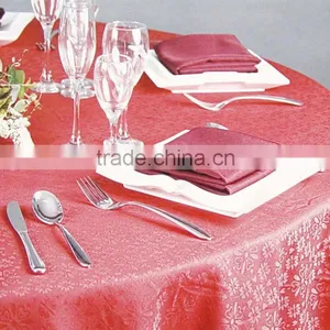 Factory Wholesale Hotel Restaurant Banquet Party Round Wedding Linen Table Cloth thumbnail-2