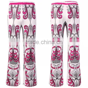 2017 New Casual Ladies Wide Leg Pants Palazzo Pants Women thumbnail-2