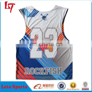Athletic Kinetic Design Sublimation Custom Reversible Lacrosse/ Custom Senior Lacrosse Pinny thumbnail-5