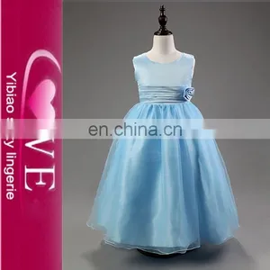 Wholesale Colorful Girl Party Wear Latest Design Flower Girl Dress Wedding Fancy Children Girl Dress thumbnail-1