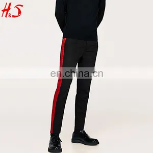 China Suppliers Wholesale Men Casual Track Pants Skinny Fit Trousers thumbnail-1