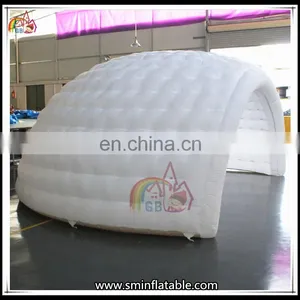 Wolesale Best Quality Inflatable Dome Tent White Igloo Winter Fishing Tent thumbnail-1