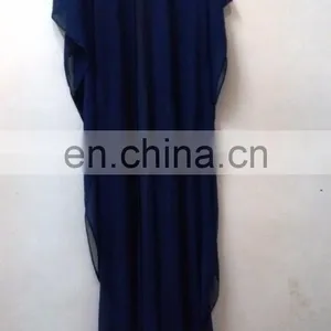 Indian Georgette Sexy Kaftan Designer Partywear Sexy Hippie Open Front Dress From Manufacturer thumbnail-2