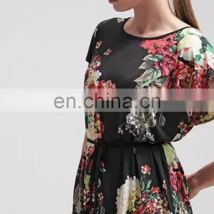 Big Flower Wholesale Tunic For Elegant Ladies Summer Wear thumbnail-6