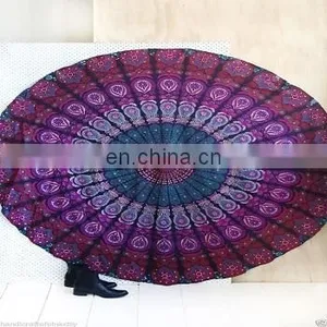 Queen Mandala Tapestry Wall Hanging Bohemian Bedspread Indian Decor Tapestry thumbnail-5