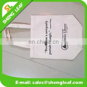 2016 Plain Heavy Canvas Bag, Natural Color 100% Cotton Tote Bag thumbnail-1