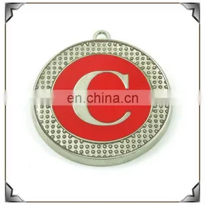 Zinc Alloy Medal Shape Letter C Ornaments for Christmas Decoration thumbnail-1