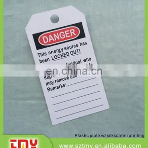 Custom Warning Sign Hazard Warning Sign Silkscreen Warning Sign thumbnail-3