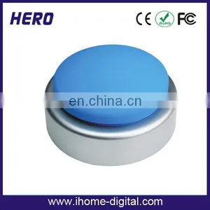 100% QC Pass Sound Buttons Manufacturer Novelty Game Buzzer Button for Promotion Products thumbnail-1