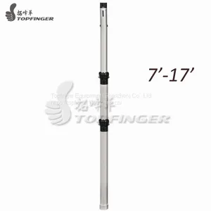 7'-17' Upright Pipe And Drape 2.0 Free Standing Curtain System thumbnail-1