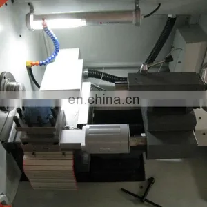CK0640A Miniature and Small CNC Lathe Manufacture With Tailstock and Turret thumbnail-2