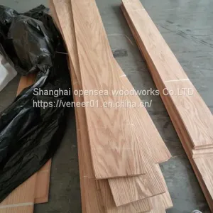 Natural North America Red Oak Wood Veneer Whith Grade of FA thumbnail-1