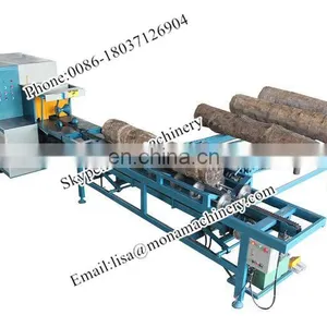 Automatic up and Down Multiple Rip Saw/ Multi Blade Saw Machine For Wood Log thumbnail-6