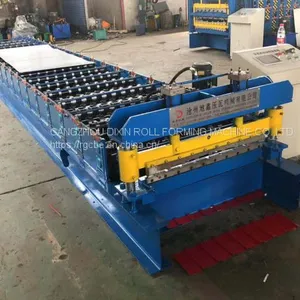 Roof Tile Trapezoid Model Wall Panel Machine Metal Roofing Machine thumbnail-2