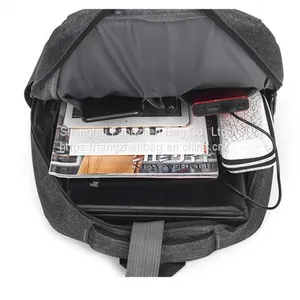 USB Charging Back Pack Backpack Notebook Tablet Bags Business Laptop Computer Bag thumbnail-4