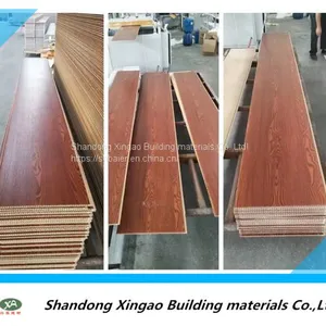 Wood-Grained PVC Gypsum Ceiling, High Quality Is More Fire and Moisture Resistant thumbnail-1