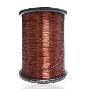 Factory Supply Low Price Custom Enamelled Copper Winding Wires Polyesterimide Enameled Round Copper Wires of Class180 in China thumbnail-1