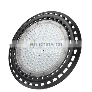 Warehouse Lighting Fixture 2019 Hot Sell IP65 200w 150w High Brightness UFO Led High Bay Light thumbnail-1