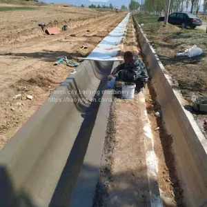 Baoying Irrigation Canal Slipform Machine/large River Canal Forming Machine/side Ditch Lining Machine thumbnail-2