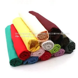 Polyester Cotton Fabric TC Solid Dyed Woven Shirting Fabric 45x45 110x76 Poplin Fabric Manufacturers Fabric Companies thumbnail-3