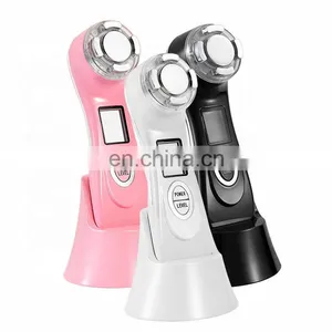 Multifunction Color Photon RF Vibration EMS Massage Cleaning Instrument Electronic Beauty Instrument thumbnail-1