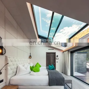 Safety Skylight Roof Tempered Laminated Glass Manufacturer Price Clear Toughened Laminated Glass for Building Canopy thumbnail-3