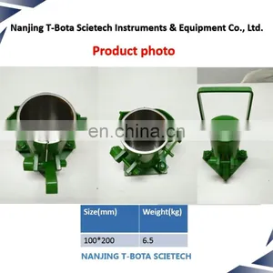 Heavy Weight 150x150x150 Concrete Two Part With Clamp Base Plate Cube Mould thumbnail-1