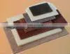 3 In. 2 In. Medium Sanding Fleece for LHW/E Red Marron Green thumbnail-3