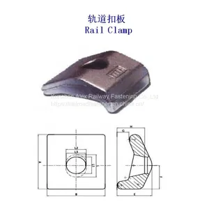 Railroad Fastener MTH Clip According to DIN5906 for Rail Fastening thumbnail-1