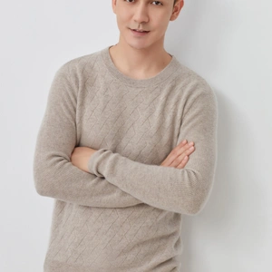 Cashmere Clothing Autumn Season Thick Cashmere Sweater thumbnail-1