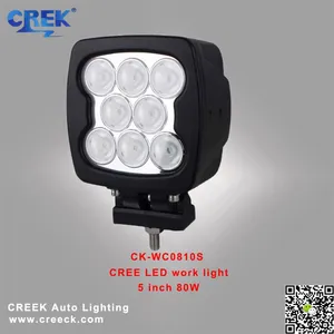 5 INCH 80W SQUARE LED WORK LIGHT thumbnail-1