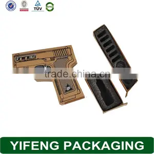 Gun Shape High Class Presents Package Drawer Box Paper Gift Box thumbnail-1