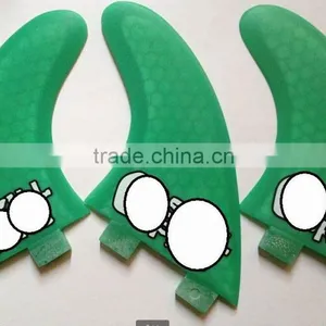 Fiberglass Honeycomb Surfing Fin FCS and FUTURE Type JSF030 thumbnail-1