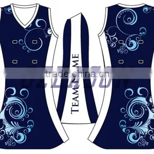 2016 Lastest Design Custom Sexy Ladies Netball Uniforms Bodysuit, Netball Dress thumbnail-2