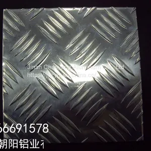 2.0mm Five Rib Pattern Anti-skid Aluminum Sheets thumbnail-3