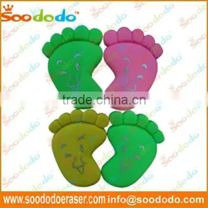SOODODO Colorful Feet Eraser With Printing Style thumbnail-1