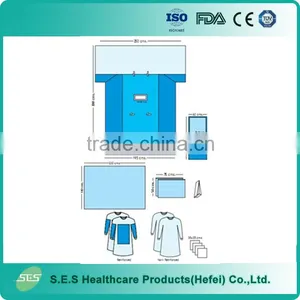 Sterilized Surgical Laparotomy/Abdominal Drape Pack for Ventral Operation thumbnail-1