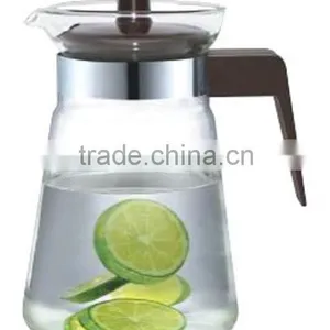 Made in China BPA Free Promotion Economic Water Pot Water Jug Heat Insulation Glass Water Pot thumbnail-1