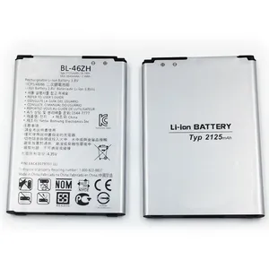 2125mAh BL-46ZH Rechargeable Batteries For LG K7 K8 K332 K350N K371 K373 K8V K89 LS675 LS675 M1 MS330 US375 X210 BL46ZH thumbnail-3