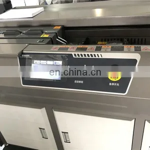 UK6 High Speed Frequency Conversion Variable Hardcover Book Booklet Binder, Hotmelt Glue Notebook Cover Binding Machine thumbnail-2