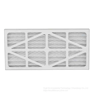 Paper Frame Pleated Panel Air Filter for HVAC System thumbnail-1