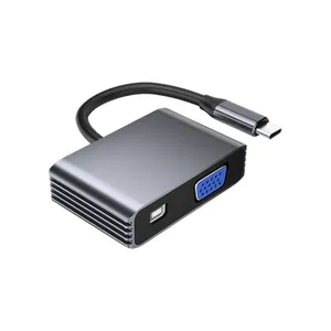 Type-C to MiniDP+VGA Converter thumbnail-2