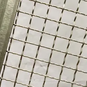 Stainless Steel Crimped Wire Mesh Screen, 316 Construction Steel Mesh Screen Using Crimped Wire Mesh Screen/ ss 304 Ss316 Crimp Wire Mesh thumbnail-4